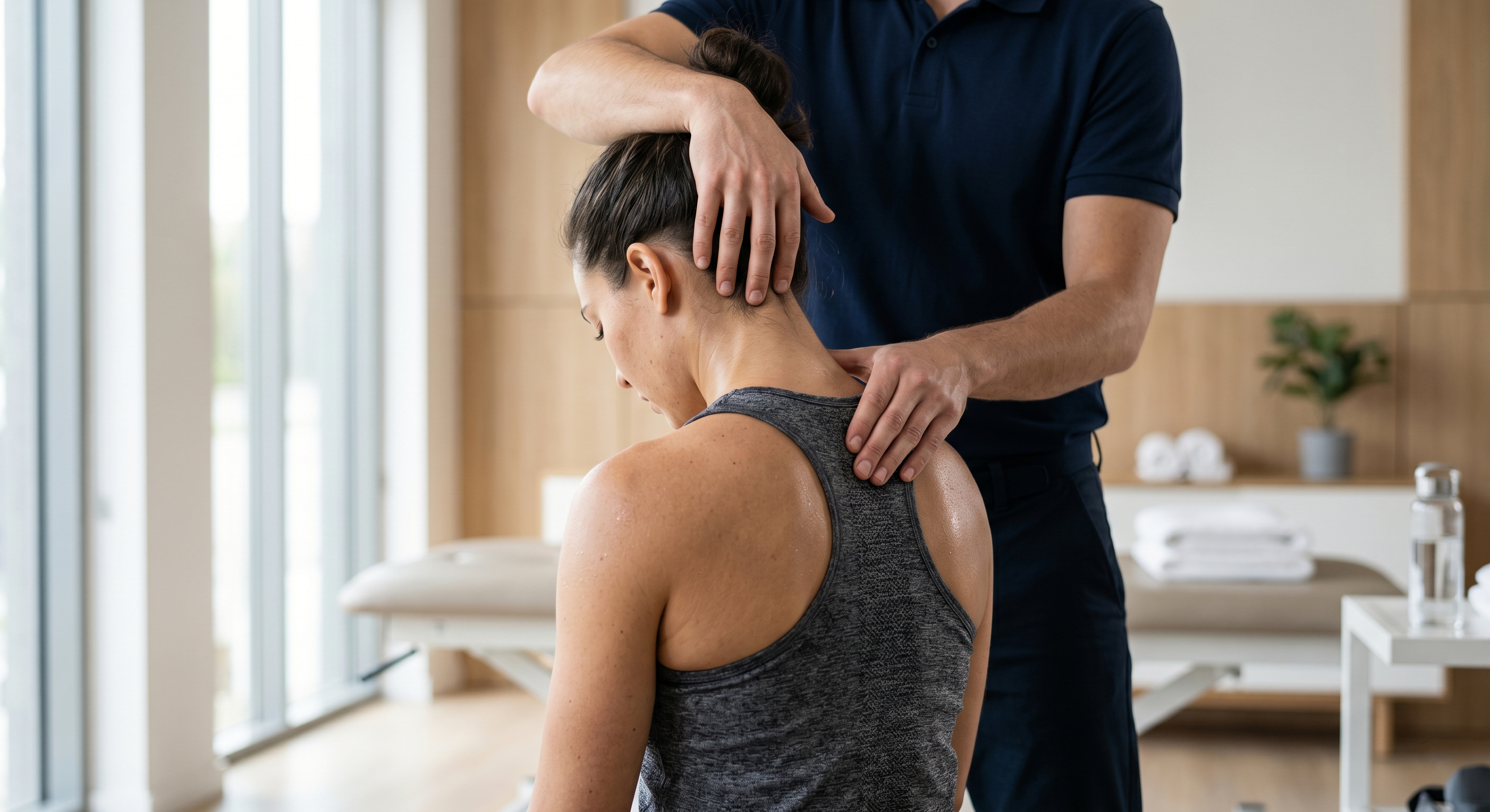 Fysiotherapiebehandeling met Vibra