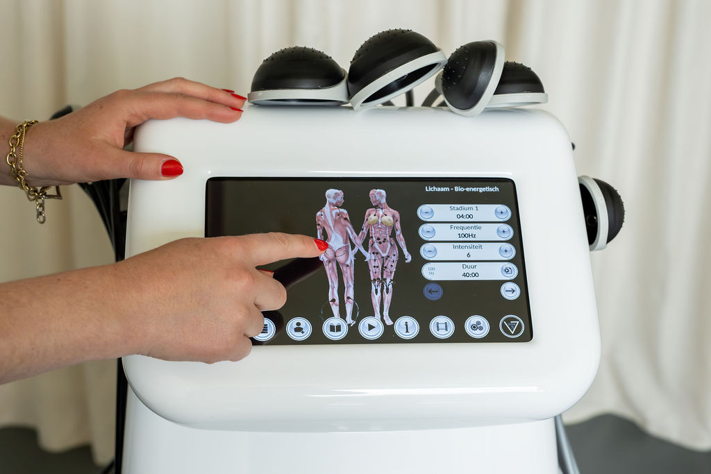 Touchscreen-bediening van het Vibra-systeem